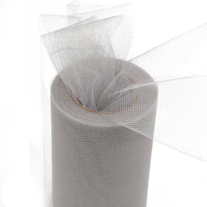 Grey tulle for crafting