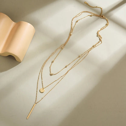 Simple Three Layer Necklace