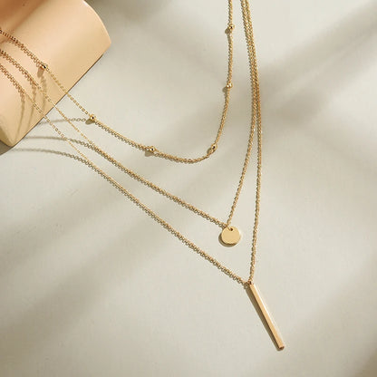 Simple Three Layer Necklace