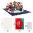 Happy Holiday Christmas Card Pop up