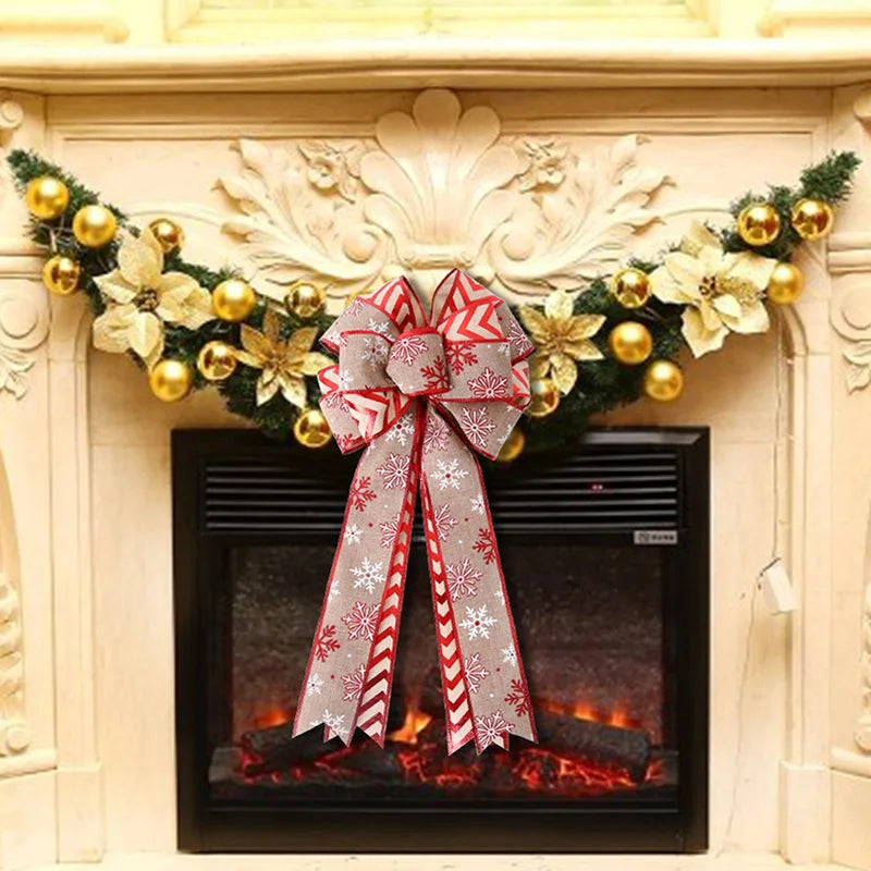 Large Christmas Bow Decoration