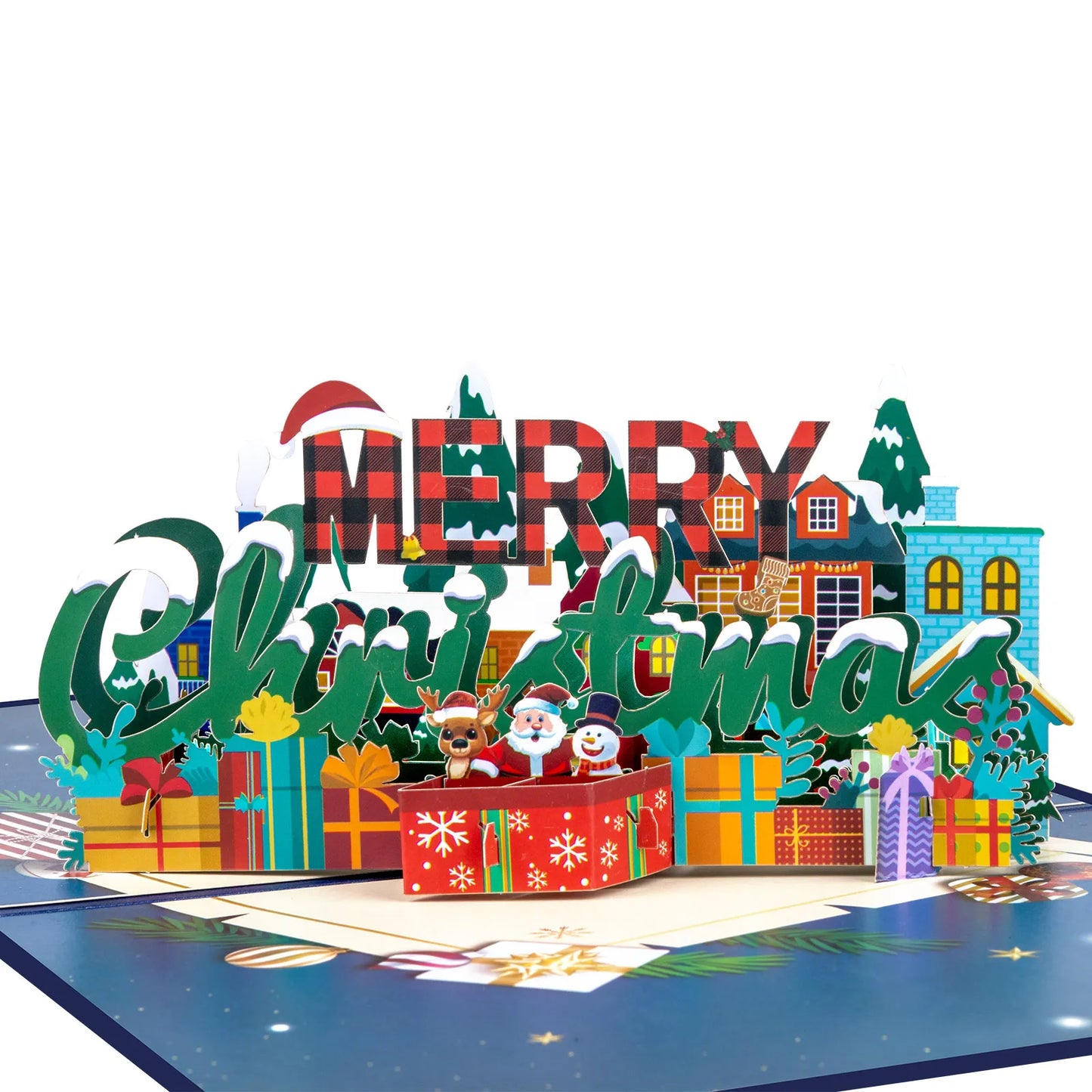 Merry Christmas 3D Card popup