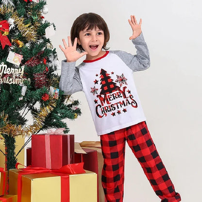 Merry Christmas Boys Brother Son Family Pajamas