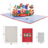 Merry Christmas Holidays Christmas Pop Up Card