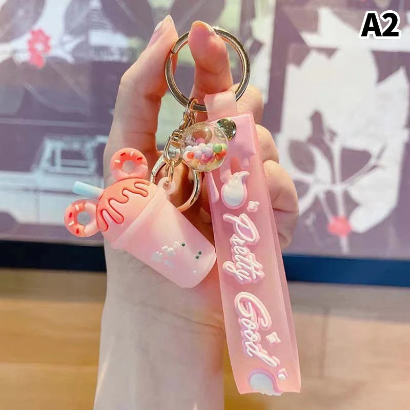 Pink Kawaii Keychain party favour Christmas gift