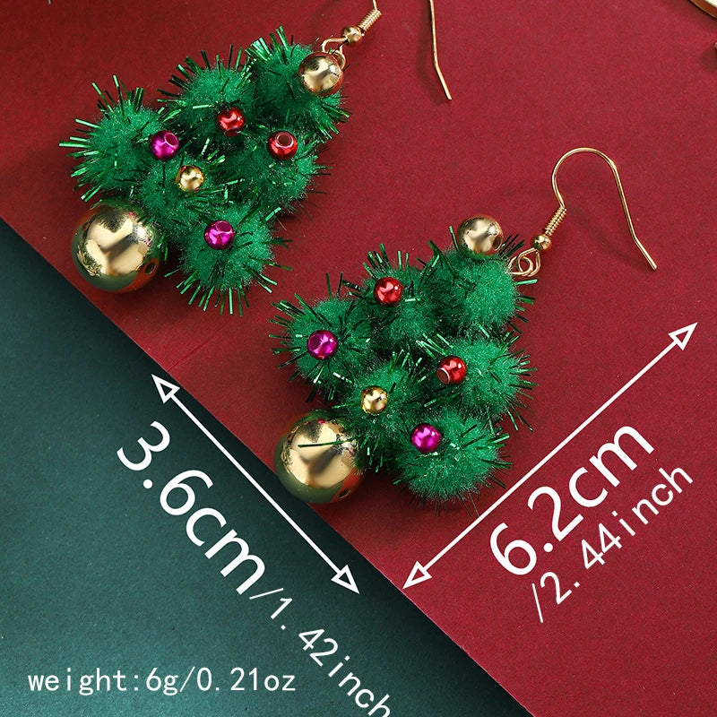 Pom Pom Earrings Dimensions