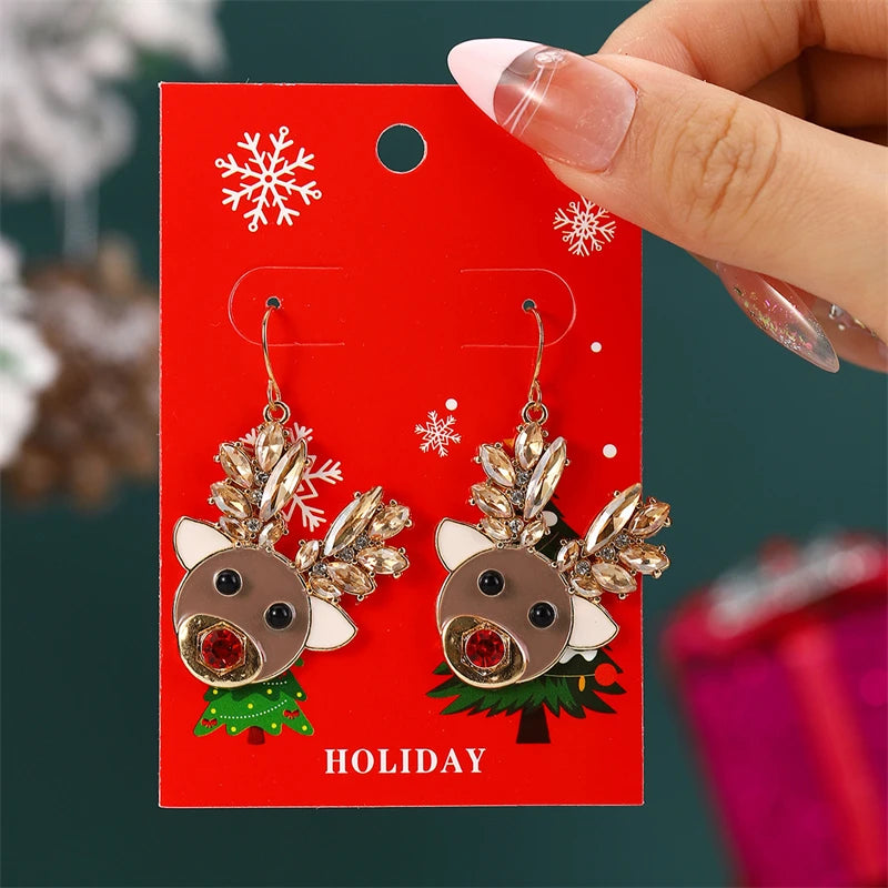 Reindeer Earrings