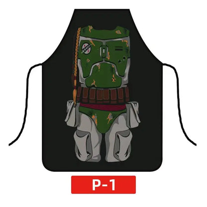 Star Wars Theme Mens Kitchen Waterproof Apron Christmas Gift