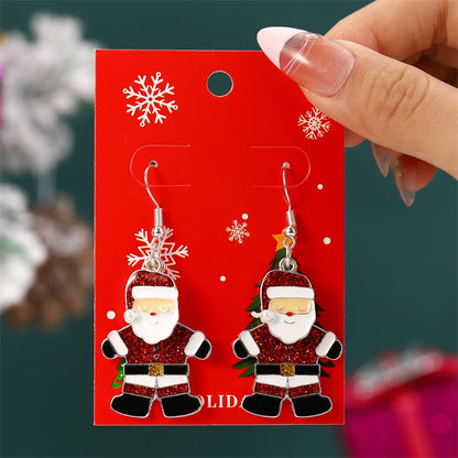 Santa Earrings