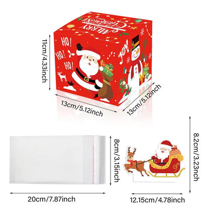 Santa pull out money box measurements