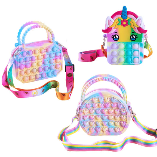 Poppit Purse Bubble Bag Crossbody Chistmas Gift For Kids