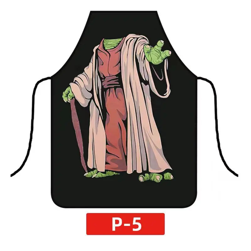 Star Wars Theme Mens Kitchen Waterproof Apron Christmas Gift