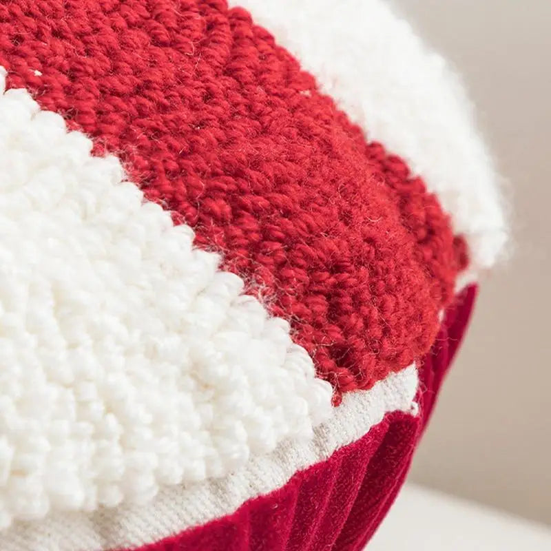 Christmas Candy Cane Pillow Cushion