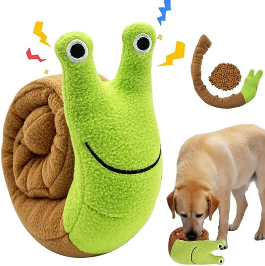 Snail Dog Toy Christmas Gift 2024