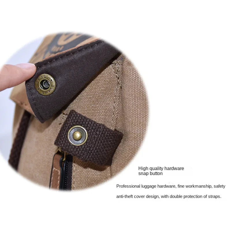 Snap Button Pocket One piece back pack