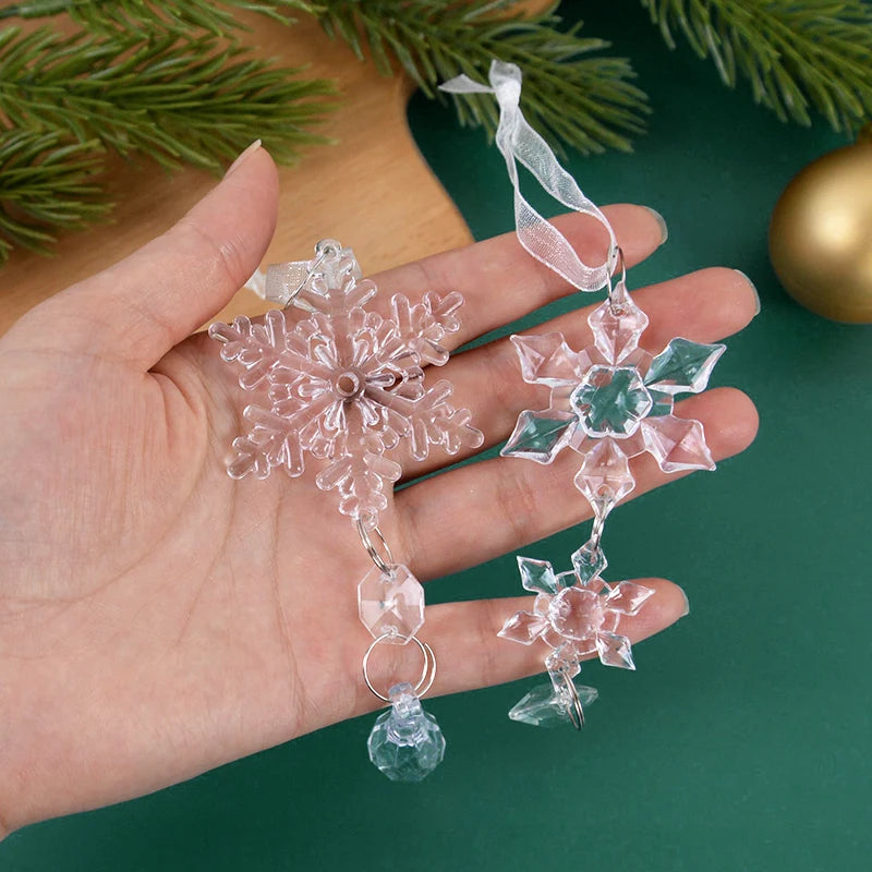 Snowflake pendants