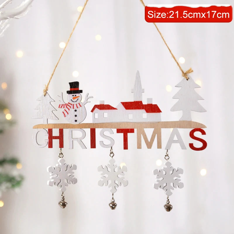 Snowman Hanging Ornament 21.5cmx17cm