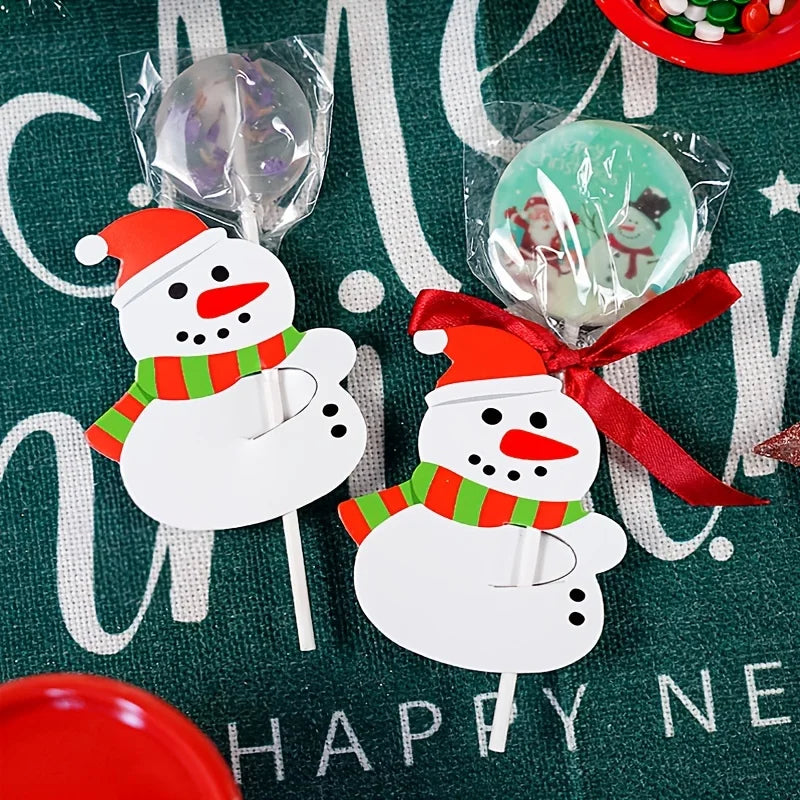 Snowman Lollipop holder