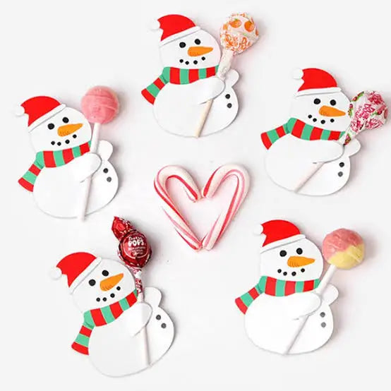 Snowman Pops