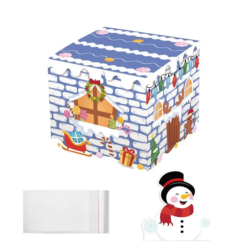 Snowman pull out money gift