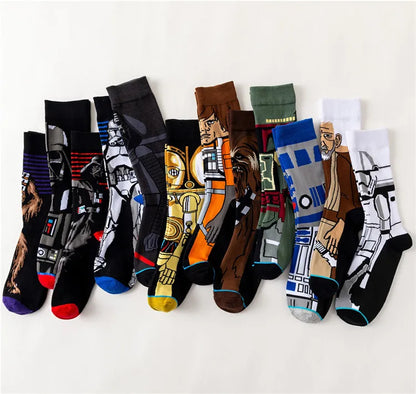 Star Wars Theme Mens Socks Variety