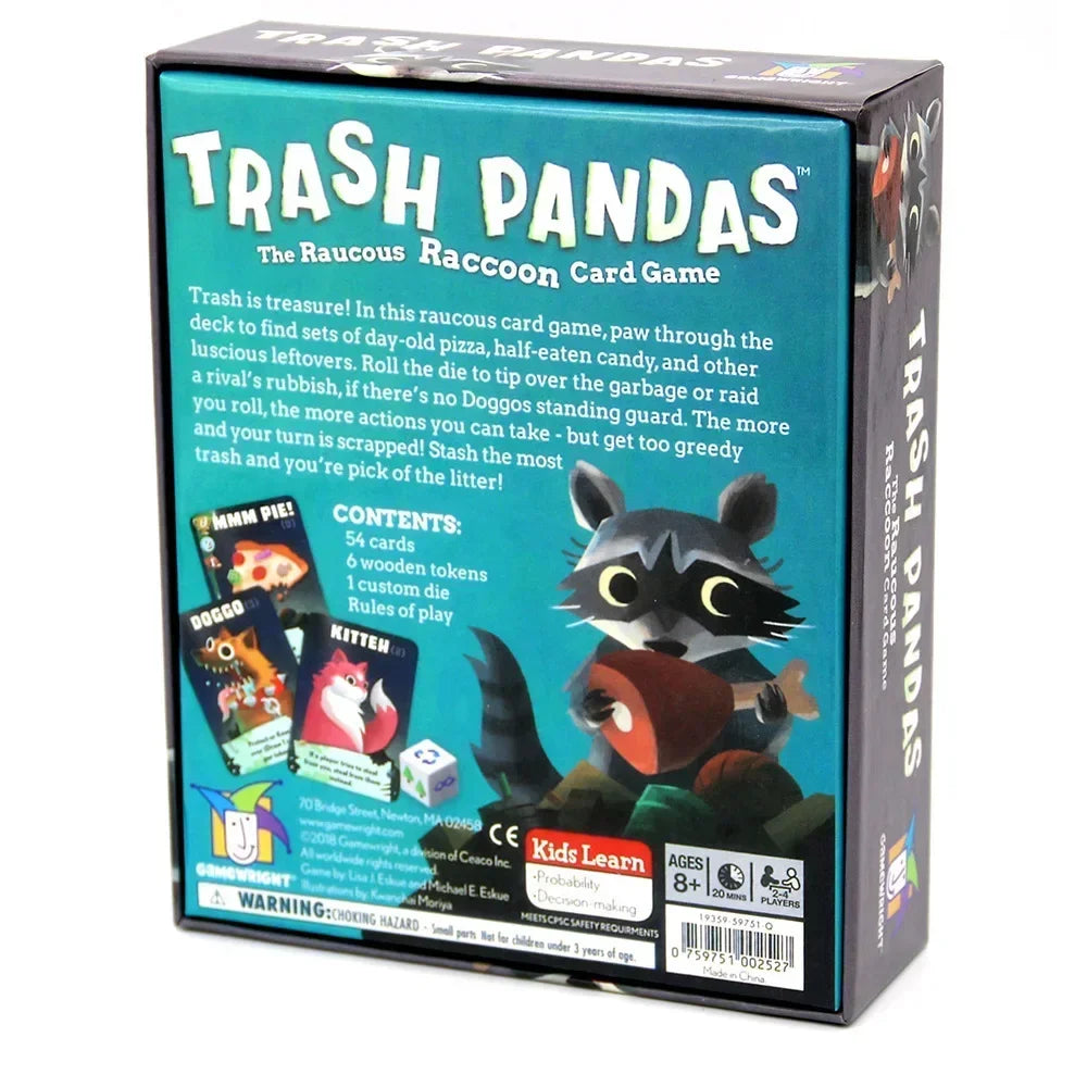 Trash Pandas Car Game Christmas Gift