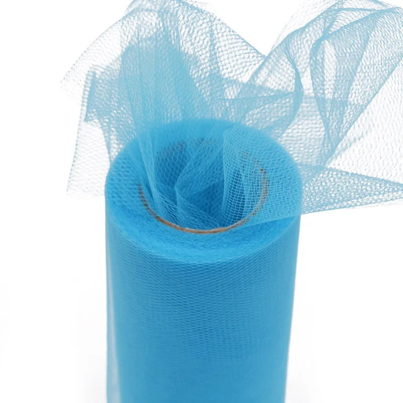 Tulle for crafting blue