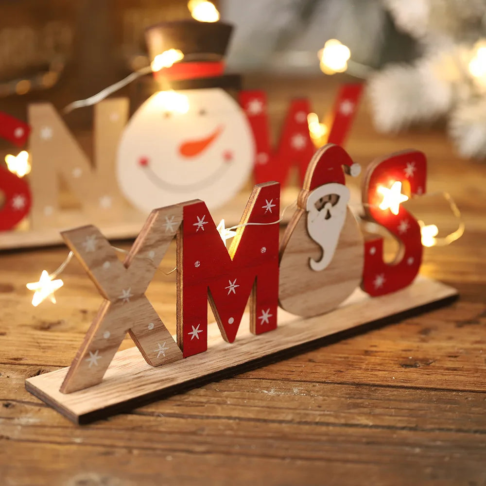 Xmas Wooden Ornament