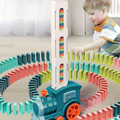 automatic domino train gift for boys