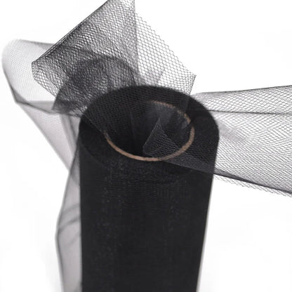 black tulle for christmas crafting