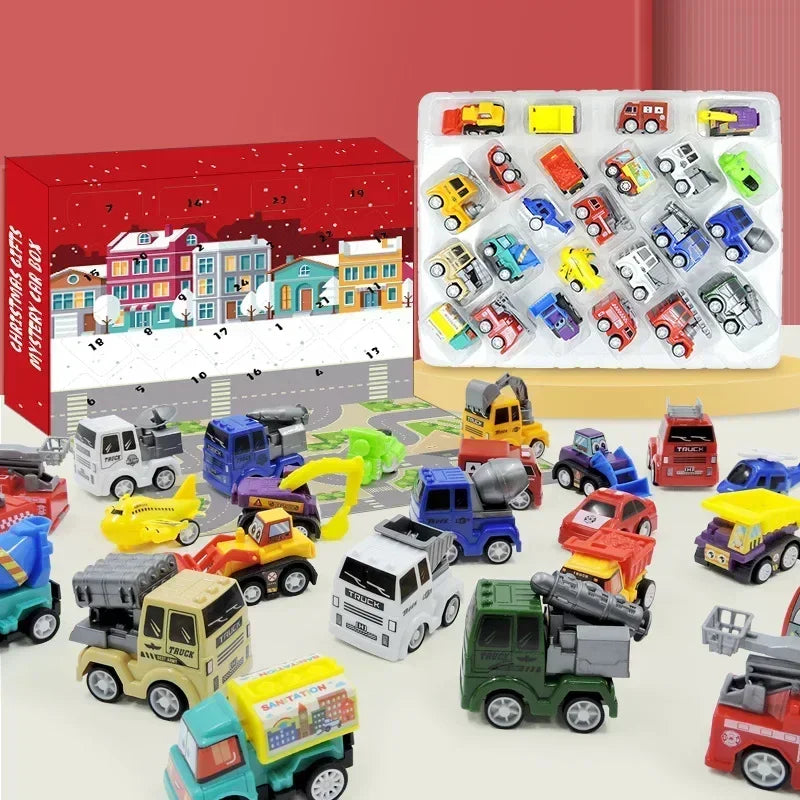 cars and trucks Christmas Advent Calendar