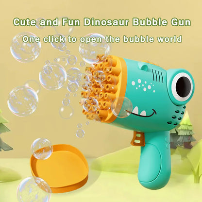 cute and fun dinosaur Bubble gun