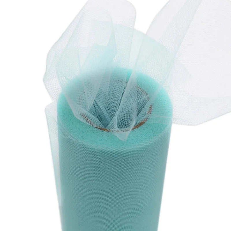 light teal green tulle for crafting