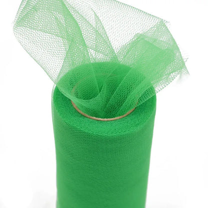 Green tulle for crafting