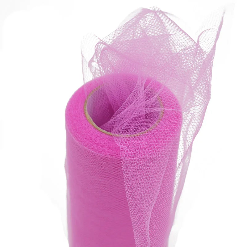 pink tulle for fiy christmas crafting