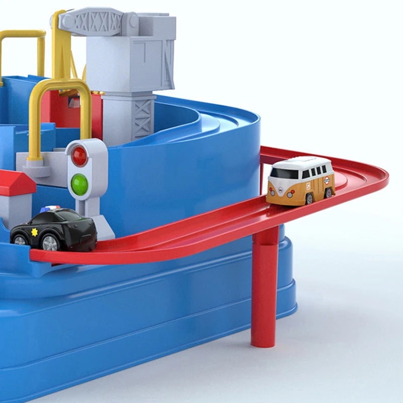 race track close up educational toy