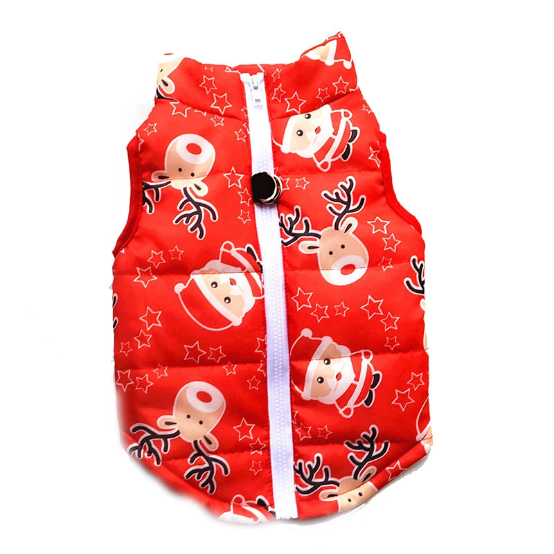 rudolph santa dog coat