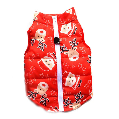 rudolph santa dog coat