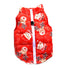 rudolph santa dog coat