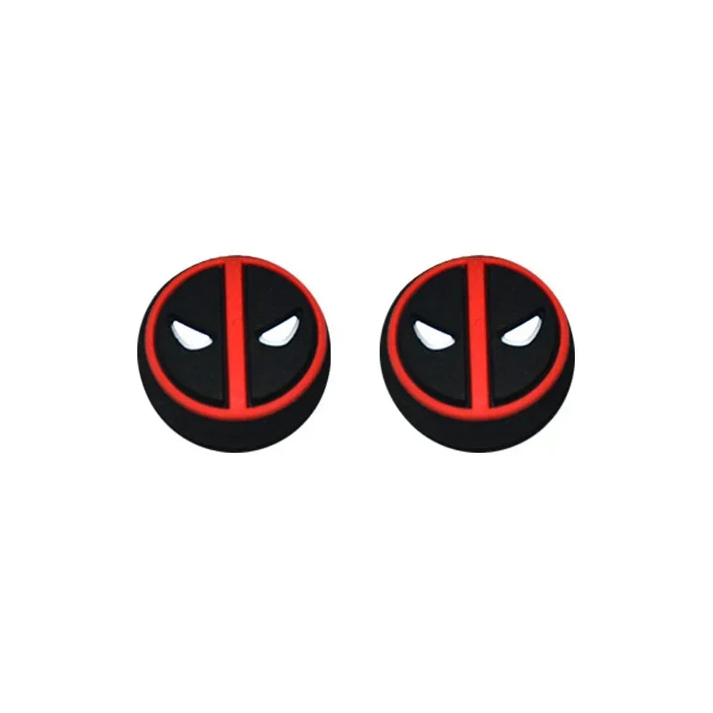 xbox ps4 controller joystick cover deadpool theme